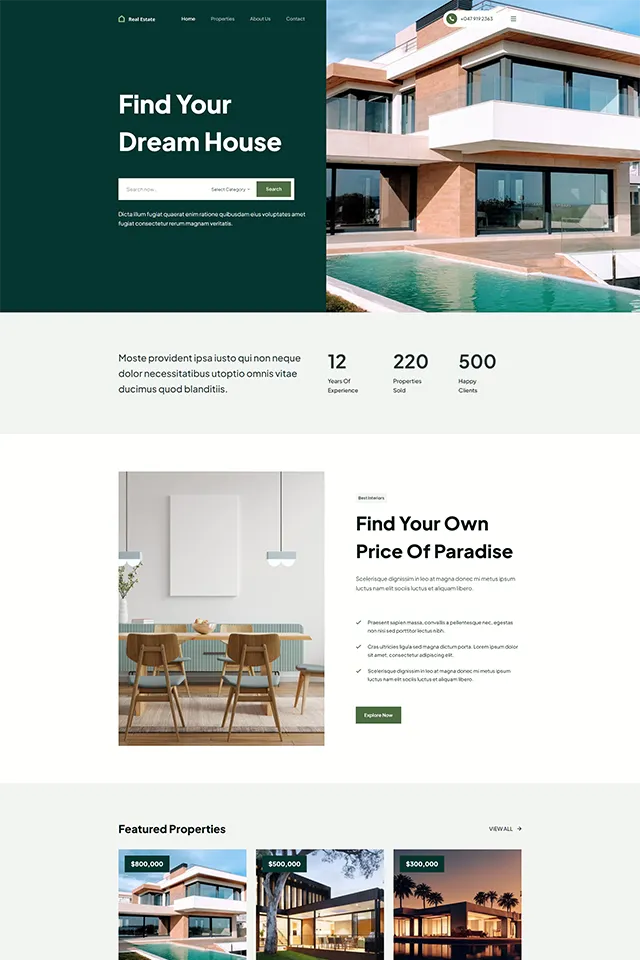 Blocksy Pro Real Estate